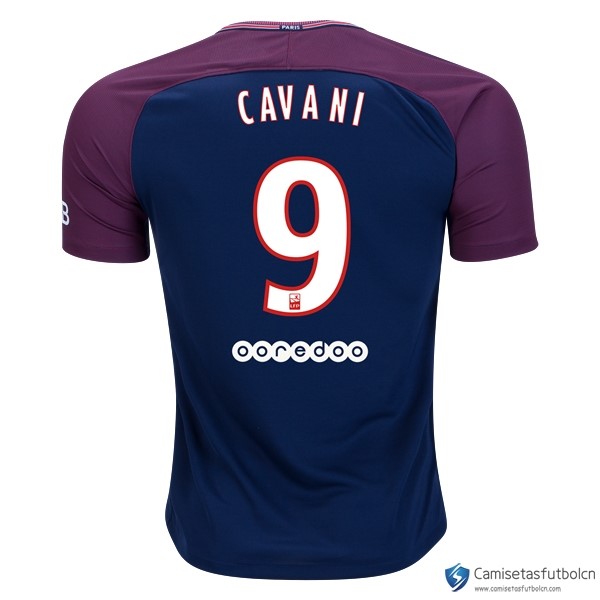 Camiseta Paris Saint Germain Primera equipo Cavani 2017-18